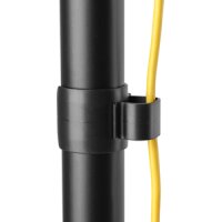 DIGITUS DA-90372 - Sit-Stand Workstation Wand Einzelmontage, schwarz max. Bel.: 1-8 kg,max. Monitorgröße: 17"-32"