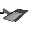 DIGITUS DA-90372 - Sit-Stand Workstation Wand Einzelmontage, schwarz max. Bel.: 1-8 kg,max. Monitorgröße: 17"-32"