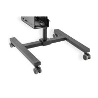 DIGITUS DA-90374 - Mobile Workstation (Monitor, PC Halter) max. 8 kg ,32" Bildschirmgröße, schwarz