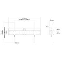 Neomounts LFD-W2640MP TV-Wandhalterung 37-75" -...