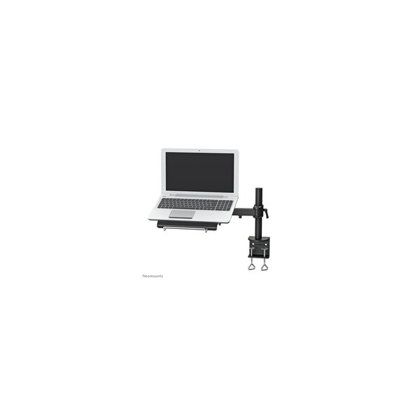 Neomounts NOTEBOOK-D100 Laptop-Halterung Monitorarm 10-22" - Schwarz - Stahl - 25,4 cm (10") - 55,9 cm (22") - 10 kg - 0 - 260 mm