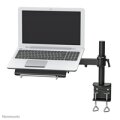 Neomounts NOTEBOOK-D100 Laptop-Halterung Monitorarm 10-22" - Schwarz - Stahl - 25,4 cm (10") - 55,9 cm (22") - 10 kg - 0 - 260 mm