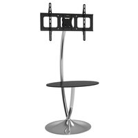 Techly TV LED/LCD Standfuß mit runder Basis und Ablage, 32-70"