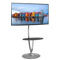 Techly TV LED/LCD Standfuß mit runder Basis und...
