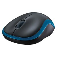 Logitech M185 - Beidhändig - Optisch - RF Wireless -...