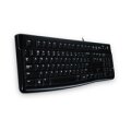 Logitech K120 - Volle Größe (100%) - Kabelgebunden - USB - QWERTZ - Schwarz