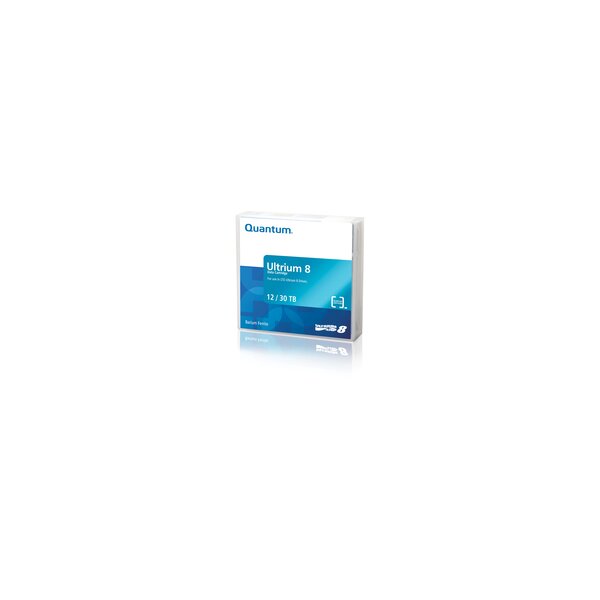 Quantum MR-L8MQN-01 - Leeres Datenband - LTO - 12000 GB - 30000 GB - 2,5:1 - Rot