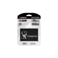 Kingston 512G SSD KC600 SATA3 2.5" - 512 GB - 2.5" - 550 MB/s - 6 Gbit/s