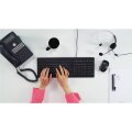 Cherry STREAM KEYBOARD - Kabelgebundene Tastatur - hellgrau - USB (QWERTZ - DE) - Volle Größe (100%) - Kabelgebunden - USB - Mechanischer Switch - QWERTZ - Weiß