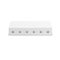 DIGITUS DN-93705 - Aufputzbox für Keystone Module reinweiß, 6-Port