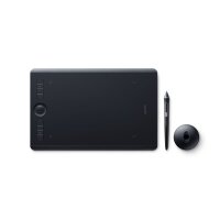 Wacom Intuos Pro M South - Verkabelt & Kabellos - 5080 lpi - 224 x 148 mm - USB/Bluetooth - Stift - Schwarz