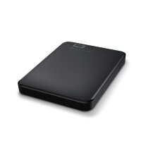 WD Elements Portable - 5 TB - 2.5" - 3.2 Gen 1 (3.1 Gen 1) - Schwarz