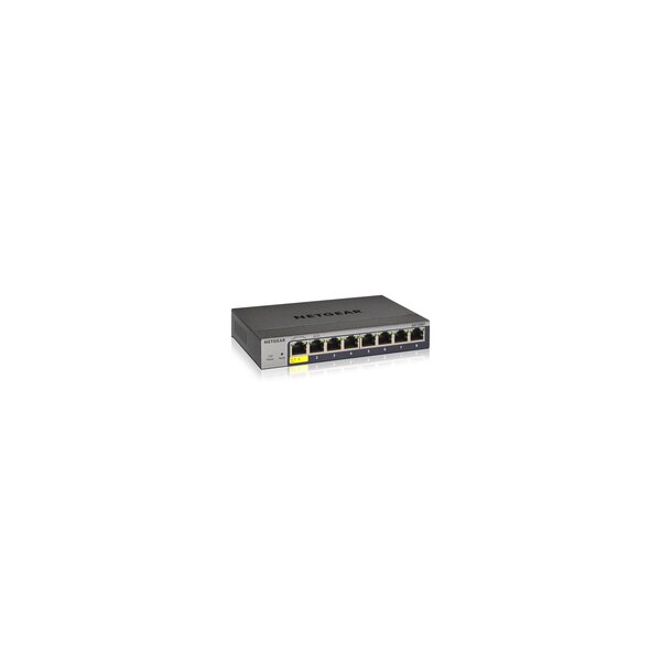 Netgear GS108Tv3 - Managed - L2 - Gigabit Ethernet (10/100/1000) - Vollduplex