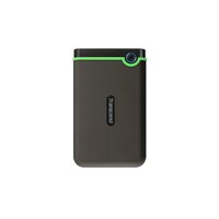 Transcend StoreJet 25M3C - 2000 GB - 2.5 Zoll - 3.2 Gen 1 (3.1 Gen 1) - Schwarz - Grün
