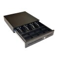 APG Cash Drawer ECD410 - Elektronische Geldschublade - Stahl - Schwarz - 420 mm - 24 V - 410 mm