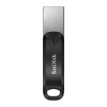 SanDisk SDIX60N-128G-GN6NE - 128 GB - 3.2 Gen 1 (3.1 Gen 1) - Drehring - Grau - Silber