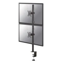 Neomounts FPMA-D550DVBLACK Monitorarm 10-32" - vertikale Montage - Klemme/Durchführung - 25,4 cm (10") - 81,3 cm (32") - 100 x 100 mm - Höhenverstellung - Schwarz