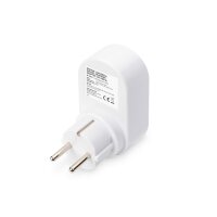 DIGITUS DA-70617 - Stecker Lade-Adapter mit 2 USB-Ports...