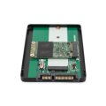 DIGITUS DA-71118 - 2,5" SATA Festplattenadapter M.2 oder mSATA SATA 3 6 Gbit/s, Schreibgeschwindigkeit 520 MB/s