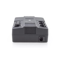 DIGITUS DN-170110 - All-in-One USV, 600VA/360W, LED 12V/7Ah x1, 4x CEE 7/7,3x IEC C13, USB, RJ45