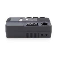 DIGITUS DN-170110 - All-in-One USV, 600VA/360W, LED 12V/7Ah x1, 4x CEE 7/7,3x IEC C13, USB, RJ45