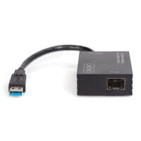 DIGITUS DN-3026 - USB3.0 Gigabit SFP Network Adapter braucht zusätzliches SFP Modul