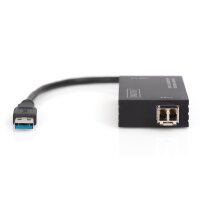 DIGITUS DN-3026 - USB3.0 Gigabit SFP Network Adapter braucht zusätzliches SFP Modul