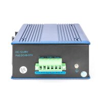 DIGITUS DN-650106 - Industrial 8-Port Fast Ethernet Switch DIN rail,erweiterte Temp.Bereich
