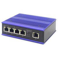 DIGITUS DN-650107 - Industrieller 4-port Fast Ethernet...