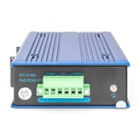 DIGITUS DN-651118 - Industrieller 5-Port Gigabit Switch DIN rail, erweiterter Temp.Bereich