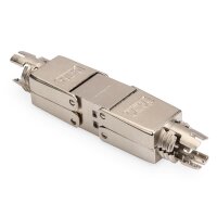 DIGITUS DN-93912 - CAT 6A CAT Verbinder, 500 MHz für AWG 22-26, geschirmt mit Metallschraubkappe