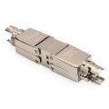 DIGITUS DN-93912 - CAT 6A CAT Verbinder, 500 MHz für AWG 22-26, geschirmt mit Metallschraubkappe