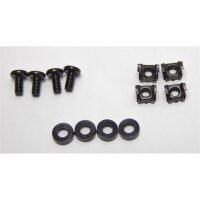 Inter-Tech 88887271 - Regal-Platte - Schwarz - 4U - 177...