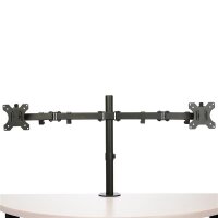 StarTech.com Monitorarm für 2 Monitore mit Schreibtischhalterung - Tischklemme - VESA-Monitorhalterung für bis zu 32-Zoll-Displays - Ergonomischer Gelenkmonitorarm - höhenverstellbar - neigbar - drehbar - Klemme - 16 kg - 81,3 cm (32") - 100 x 100 mm - Hö