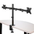 StarTech.com Monitorarm für 2 Monitore mit Schreibtischhalterung - Tischklemme - VESA-Monitorhalterung für bis zu 32-Zoll-Displays - Ergonomischer Gelenkmonitorarm - höhenverstellbar - neigbar - drehbar - Klemme - 16 kg - 81,3 cm (32") - 100 x 100 mm - Hö