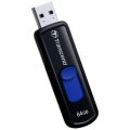 Transcend JetFlash elite JetFlash 760 - 64GB - 64 GB - USB Typ-A - 3.2 Gen 1 (3.1 Gen 1) - Dia - 12 g - Schwarz - Blau
