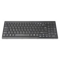 DIGITUS DS-72000US - Tastatur für TFT-Konsolen schwarz, Kabel, US-Ausführung