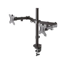 Neomounts by Newstar Flachbild Tischhalterung - Klemme /Bolzen - 8 kg - 25,4 cm (10 Zoll) - 81,3 cm (32 Zoll) - 100 x 100 mm - Schwarz