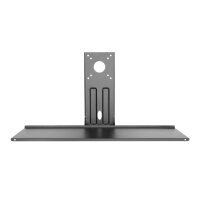 Neomounts KEYB-V200BLACK Tastatur-/Mausablage VESA - B 65 cm - Schwarz - Stahl - 81,3 cm (32") - 2 kg - 75 x 75 mm - 650 mm