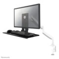 Neomounts KEYB-V200BLACK Tastatur-/Mausablage VESA - B 65 cm - Schwarz - Stahl - 81,3 cm (32") - 2 kg - 75 x 75 mm - 650 mm