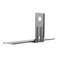 Neomounts KEYB-V200BLACK Tastatur-/Mausablage VESA - B 65 cm - Schwarz - Stahl - 81,3 cm (32") - 2 kg - 75 x 75 mm - 650 mm