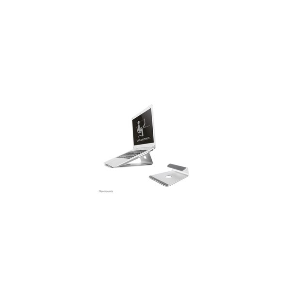 Neomounts NSLS025 Laptop-Halterung 10-17" - universal - Laptop-Ständer - Silber - Aluminium - 25,4 cm (10") - 43,2 cm (17") - 5 kg