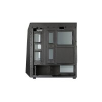 AEROCOOL ADVANCED TECHNOLOGIES Aerocool Shard - Midi Tower - PC - Schwarz - ATX - micro ATX - Mini-ATX - Acrylnitril-Butadien-Styrol (ABS) - SPCC - Blau - Grün - Rot