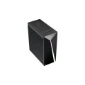 AEROCOOL ADVANCED TECHNOLOGIES Aerocool Shard - Midi Tower - PC - Schwarz - ATX - micro ATX - Mini-ATX - Acrylnitril-Butadien-Styrol (ABS) - SPCC - Blau - Grün - Rot