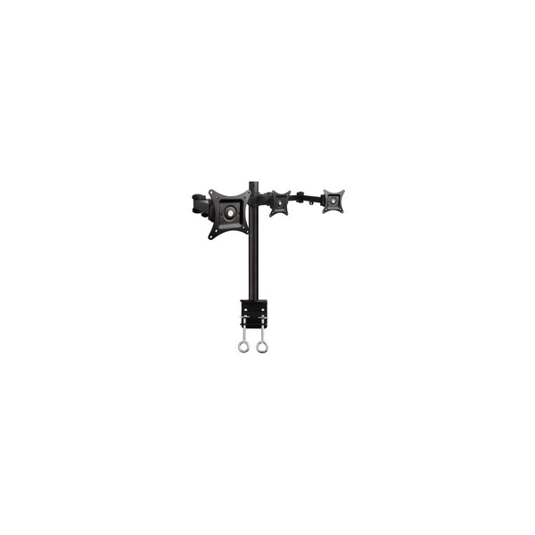 Techly Schreibtischhalterung für 3 LCD TV LED 13"-24", mit Klemme