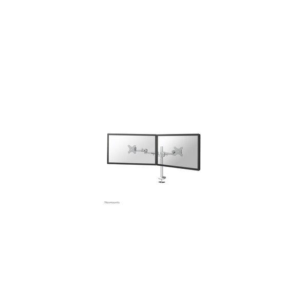 Neomounts FPMA-D935DG Monitorarm 10-27" - Öse - 25,4 cm (10") - 68,6 cm (27") - 100 x 100 mm - Höhenverstellung - Silber