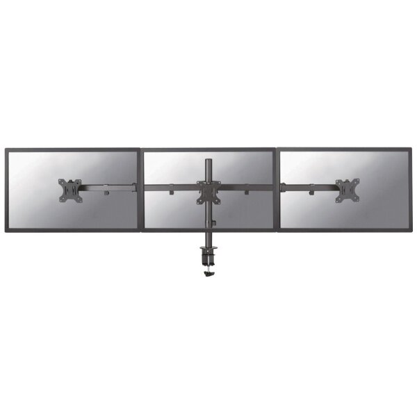 Neomounts FPMA-D550D3BLACK Monitorarm 10-27" - Klemme/Durchführung - 25,4 cm (10") - 68,6 cm (27") - 100 x 100 mm - Höhenverstellung - Schwarz