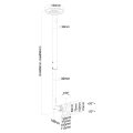 Neomounts FPMA-C050BLACK Monitor-/TV-Deckenhalterung 10-30" - H 60-85 cm - 20 kg - 25,4 cm (10") - 76,2 cm (30") - 50 x 50 mm - 100 x 100 mm - 600 - 850 mm