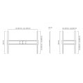 Neomounts LFD-W1500 - Wandhalterung für LCD-/Plasmafernseher - Schwarz