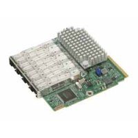 Supermicro AOC-MTG-I4S - Eingebaut - Kabelgebunden - Faser - 100000 Mbit/s - Grün - Silber